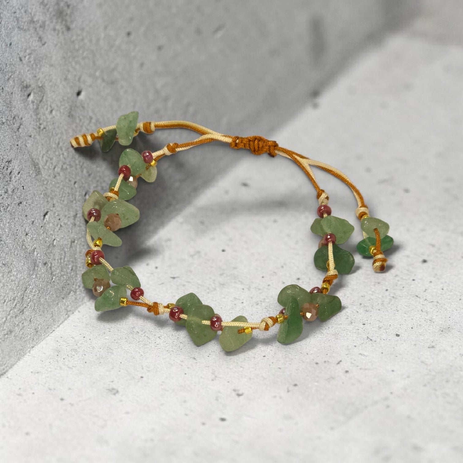 Pulsera "Jardín de Jade"